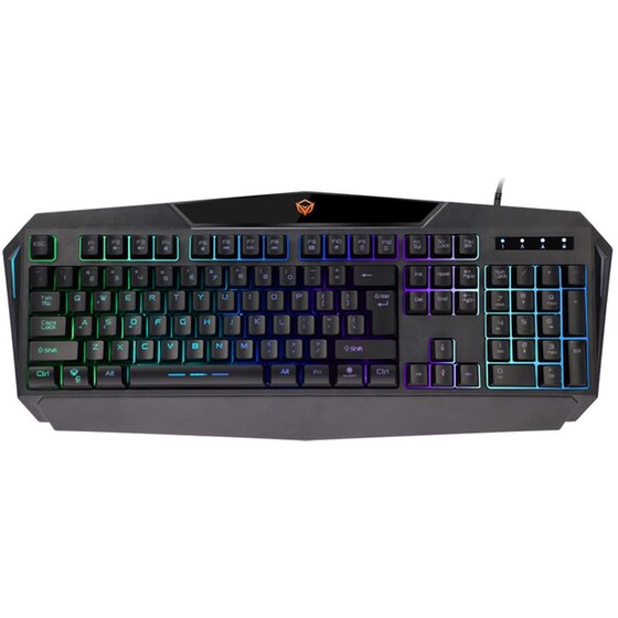 Meetion Mt-c510 Σετ Gaming Ενσύρματο Πληκτρολόγιο με RGB φωτισμό & Ποντίκι Μαύρο (US) image 3