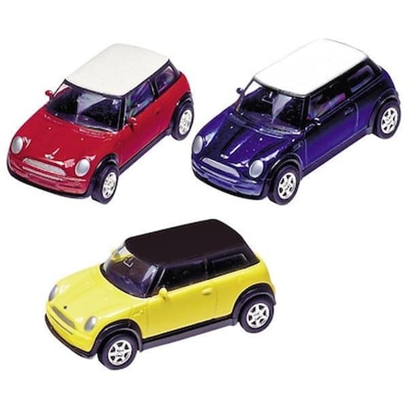 GOKI Goki Αυτοκινητάκια Μεταλλικά mini Cooper 2001 7εκ. Σε 3 Χρώματα