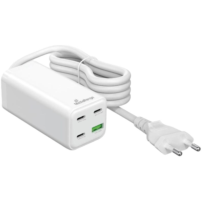 Φορτιστής Πρίζας Mediarange MRMA124 100W - White