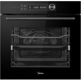 MIDEA MBO7NP30E4-BK 72 Lt Μαύρο Εντοιχιζόμενος Φούρνος Άνω Πάγκου