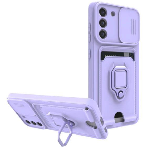 Θήκη Samsung Galaxy S21 Fe 5g - Bodycell Multifunction - Μωβ image 0