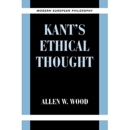 Kant's Ethical Thought