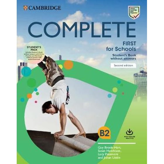 Complete First for Schools Student's Book Pack (SB wo Answers w Online Practice and WB wo Answers w Audio Download) image 0