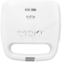 ESTIA 06-11154 GUSTO 750W Λευκή Τοστιέρα