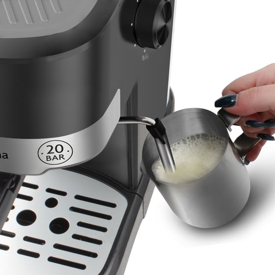 ROHNSON R-98012 Modena 1100W 20bar Μηχανή Espresso image 2