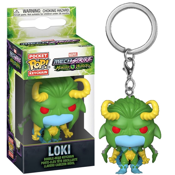 Μπρελόκ Funko Pocket Pop! Keychain Marvel: Monster Hunters - Loki image 0