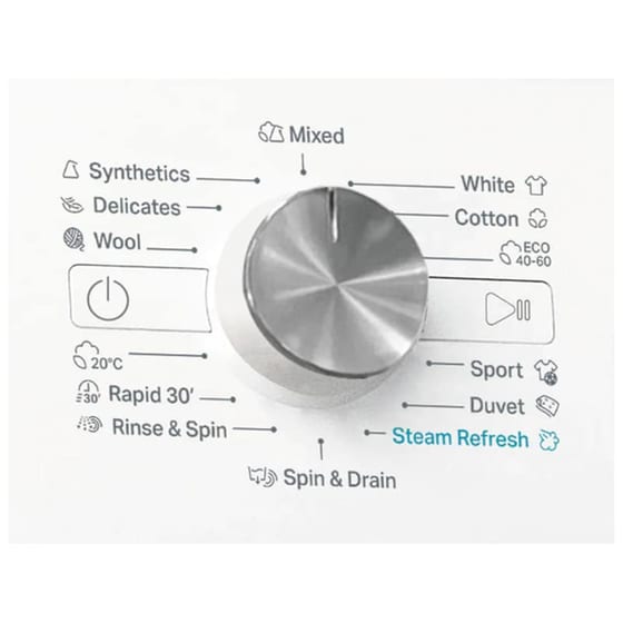 WHIRLPOOL FFB 9458 WV EE 9 kg 1.400 Στροφές Λευκό Πλυντήριο Ρούχων image 6