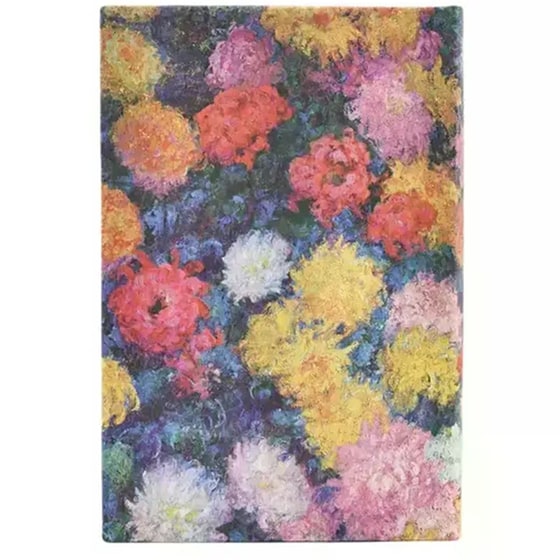 Ημερολόγιο Εβδομαδιαίο Paperblanks 2026 Mini Monet Chrysanthemum image 1
