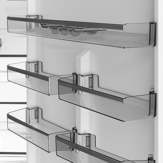 WHIRLPOOL WHK2 6494 X7E No Frost 490 Lt Inox Ψυγειοκαταψύκτης image 5