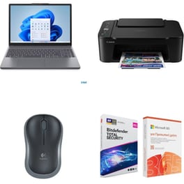 Lenovo IdeaPad Slim 3 15IRH10 15.1" QHD+ OLED (Core i5-13420H/16 GB/1 TB SSD/UHD Graphics/Windows 11 Home) + Canon PIXMA TS3750i + Logitech M185 + Microsoft Office 365 Personal + Antivirus Bitdefender