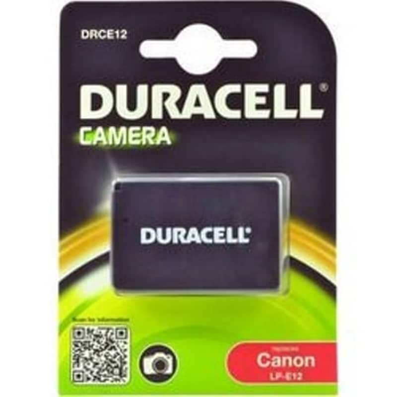 DURACELL Duracel Digital Camera Battery 7.2v 750mahκατάλληλο Για: Canon Lp-e12