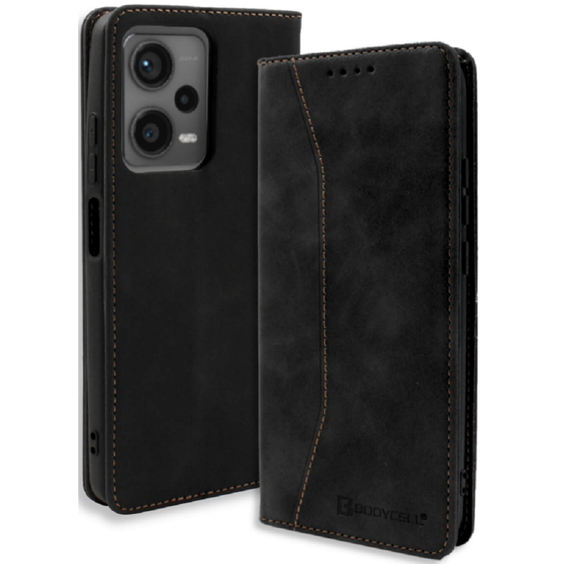 Θήκη Πορτοφόλι Xiaomi Redmi Note 12 Pro 5g - Bodycell - Μαύρο