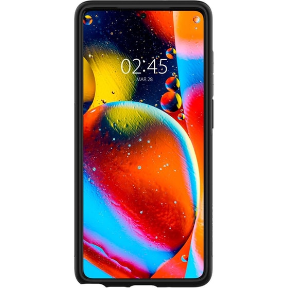 Θήκη Samsung Galaxy Note 20 - Spigen Slim Armor - Black image 1
