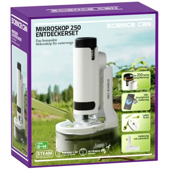 Top Bright Microscop 250 Explorer Set STEM Game image 0