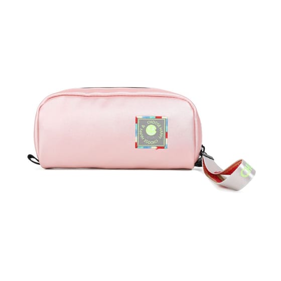 Κασετίνα Lycsac Croissant Βαρελάκι Pink image 0