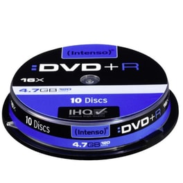 Δίσκοι CD/DVD Intenso DVD+R 4,7GB 10 τεμάχια