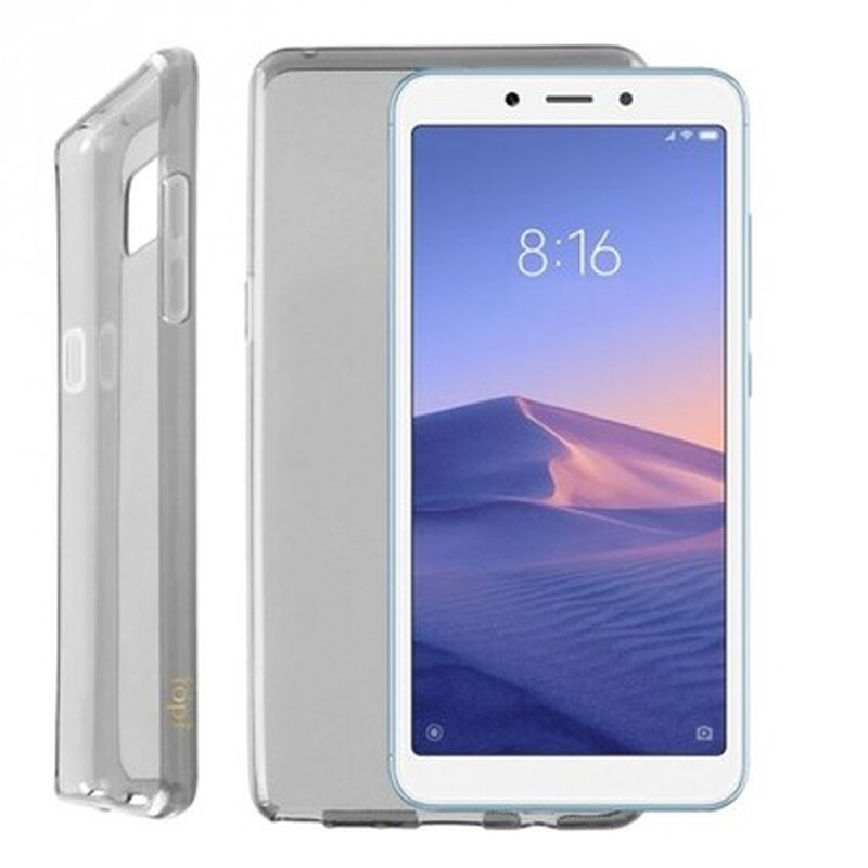 Θήκη Xiaomi Redmi 6A/Redmi 6 - Idol 1991 Air Slimcolor - Διάφανο Γκρι IDOL 1991