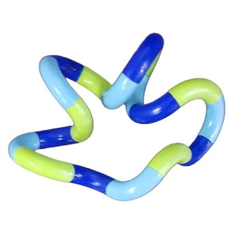 Anti Stress Tangle Fidget Πράσινο-μπλε-γαλάζιο