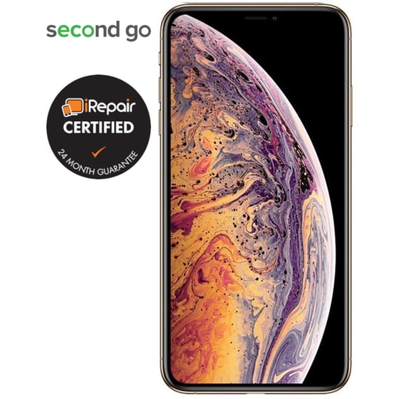 Μεταχειρισμένο Apple iPhone XS Max 256GB Gold second go Certified by iRepair image 2