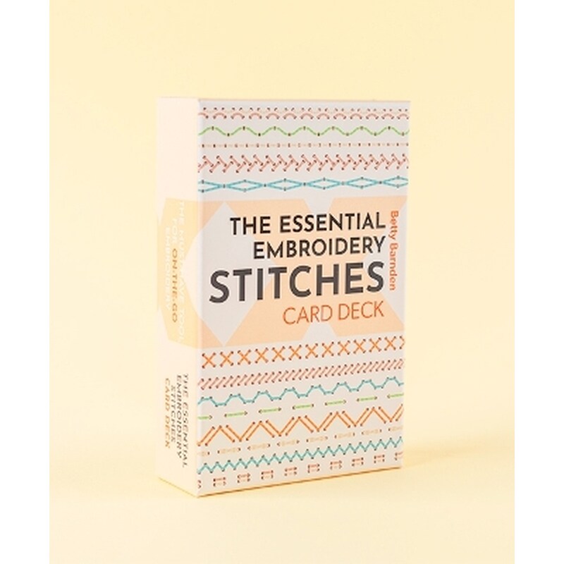 The Essential Embroidery Stitches Card Deck