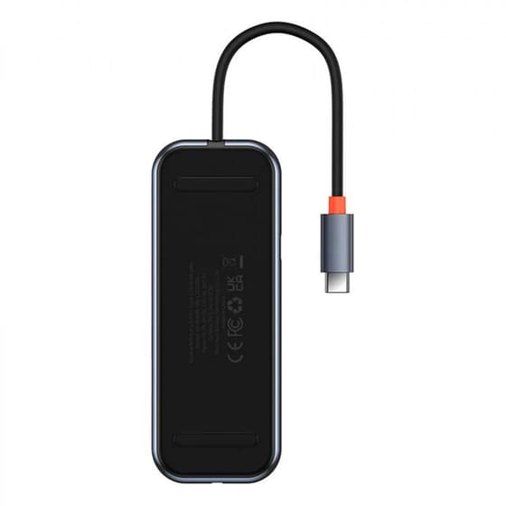 Baseus AcmeJoy USB Hub Adapter 6 σε 1 συμβατό με USB-C  (WKJZ010313) image 3