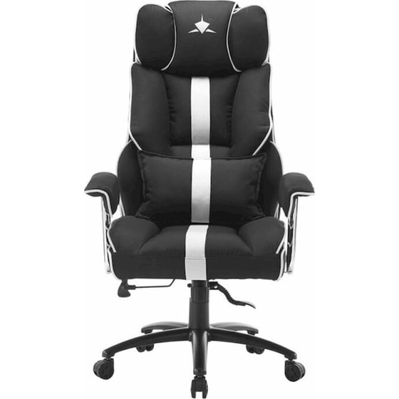 Gaming Καρέκλα White Shark Le Mans Υφασμάτινη - Μαύρο/ Λευκό image 2