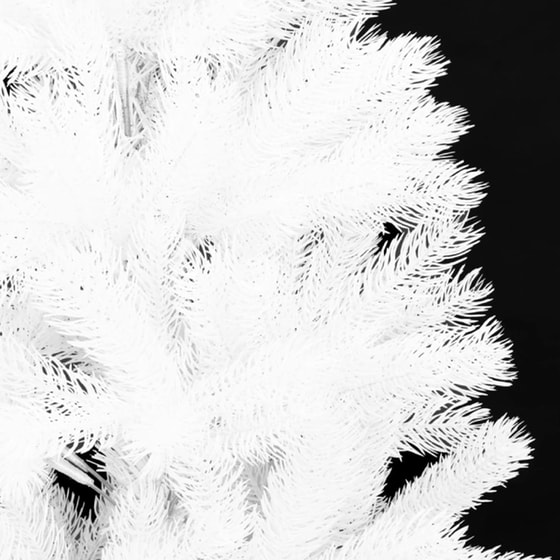 Χριστουγεννιάτικο Δέντρο VidaXL Κλασικό 2.10m - Λευκό image 3