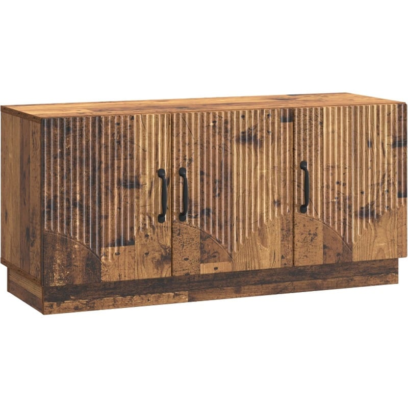 Έπιπλο Τηλεόρασης VidaXL 99x34.5x47 cm - Παλαιωμένο Ξύλο