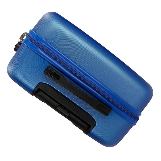 Βαλίτσα Μεσαία Princess Roll Road Flex από ABS 65x46x23cm Μπλε image 5