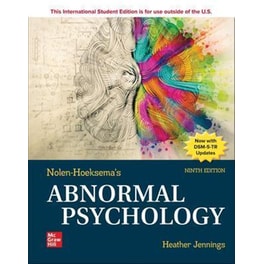 ISE Abnormal Psychology