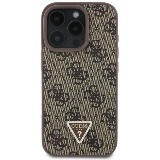 Θήκη Apple iPhone 16 Pro Max Guess - Καφέ image 3