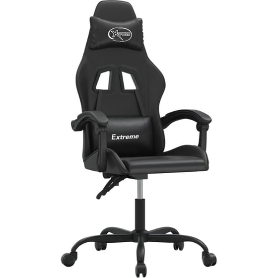 Καρέκλα Gaming VIDAXL 3143874 από Τεχνητό Δέρμα - Μαύρη image 0