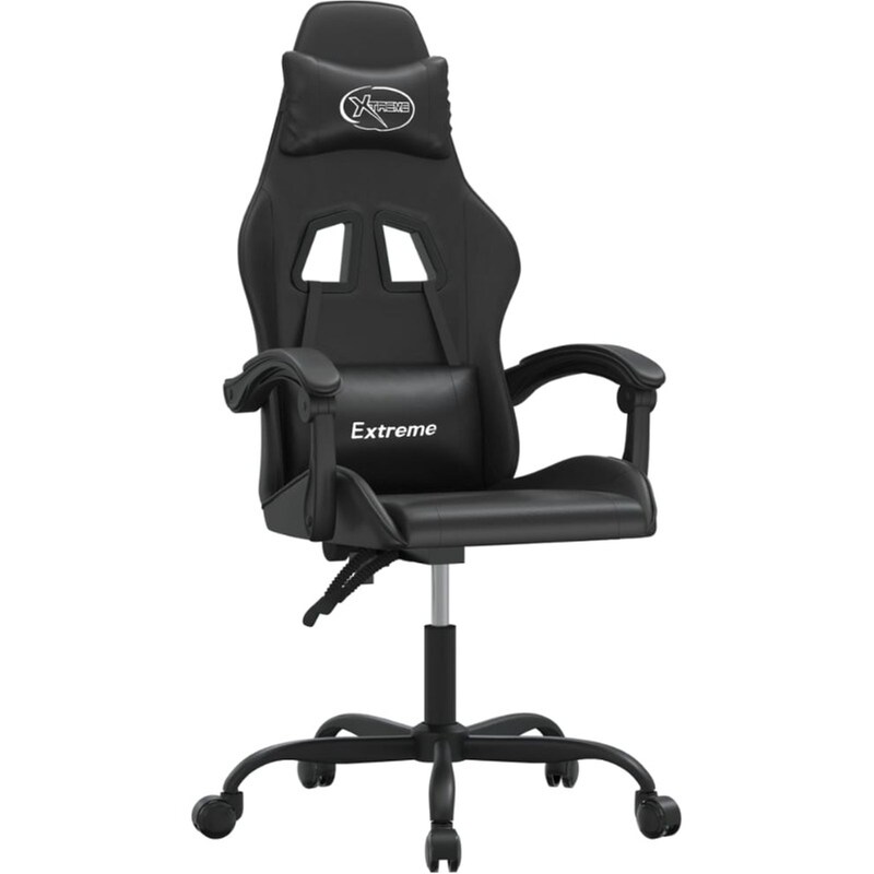 Καρέκλα Gaming VIDAXL 3143874 από Τεχνητό Δέρμα - Μαύρη
