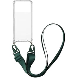 Θήκη Xiaomi Poco X4 Pro 5G - Sonique Armor Clear Με Strap  - Πράσινο