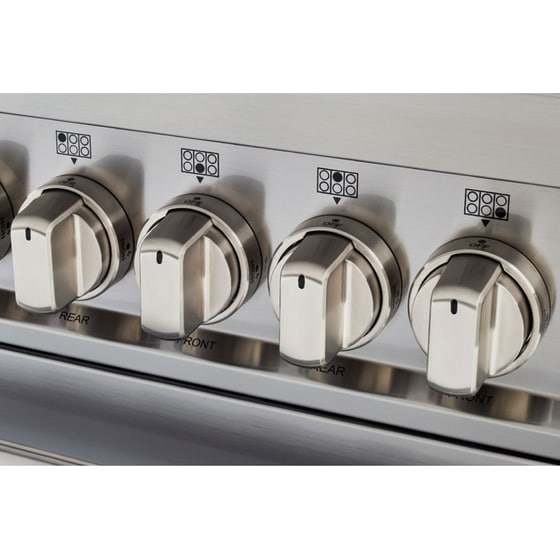BERTAZZONI MAS64L1ENET 58 Lt Μαύρο Μεικτή Κουζίνα Αερίου image 3