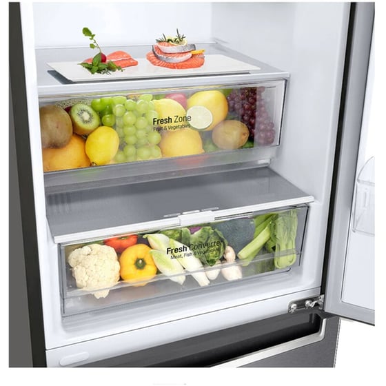 LG GBP62DSNCN1 Total No Frost 384 Lt Dark Graphite Ψυγειοκαταψύκτης image 5