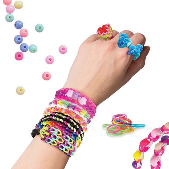 Plexi Flexi Love Μεγάλη Θήκη με 4500 Λαστιχάκια & 100 Αξεσουάρ image 5