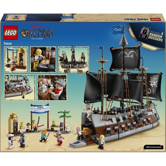 LEGO® One Piece Garp's Marine Battleship (75646) image 4
