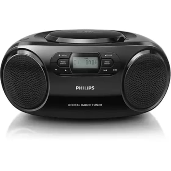 Φορητό Radio/CD Philips AZB500/12 - Mαύρο image 0