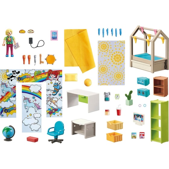 PLAYMOBIL® City Life Μοντέρνο Εφηβικό Δωμάτιο (70988) image 1