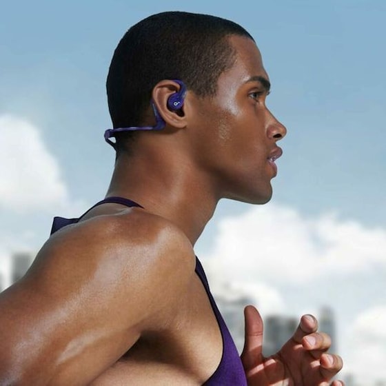 Handsfree Ακουστικά Anker AeroFit Pro Earbud Bluetooth - Μωβ image 2