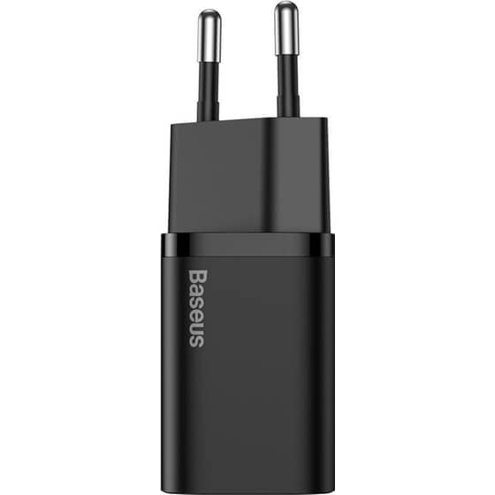 Φορτιστής Πρίζας Baseus Super Si Quick Charger 1C 25W USB-C/ Καλώδιο USB-C 1m - Μαύρο image 1