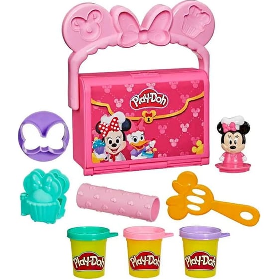 Play-Doh Disney JR Clubhouse On the Go Mickey/Minnie Playset - Τυχαία Επιλογή image 3