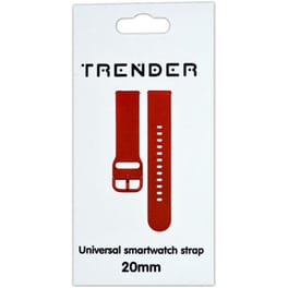 Λουράκι Trender Sport Band για Universal 20mm - Red