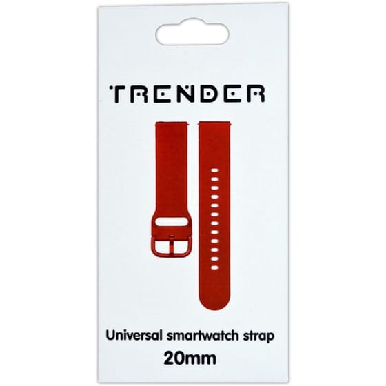 Λουράκι Trender Sport Band για Universal 20mm - Red image 0