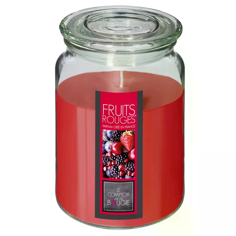 Αρωματικό Κερί Spitishop 157747h Φ10x14.5cm - Κόκκινο