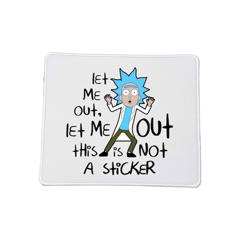 OEM Rick And Morty No7 Mouse Pad Small 230 x 200 mm Με σχέδιο OEM