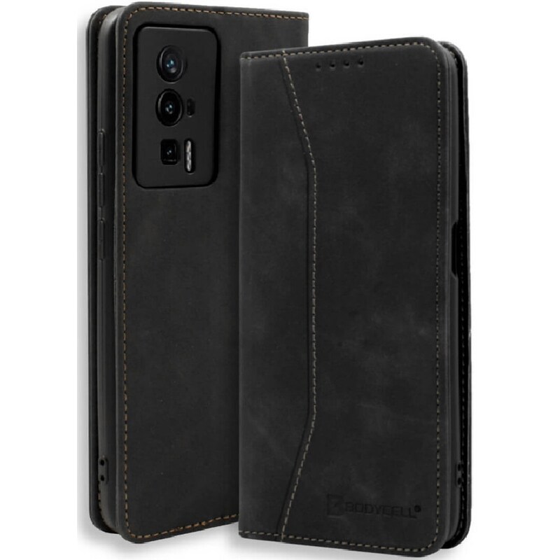 Θήκη Πορτοφόλι Xiaomi Poco F5 Pro - Bodycell - Μαύρο