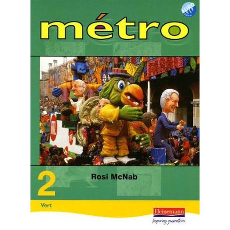 Metro 2 Vert Pupil Book Euro Edition