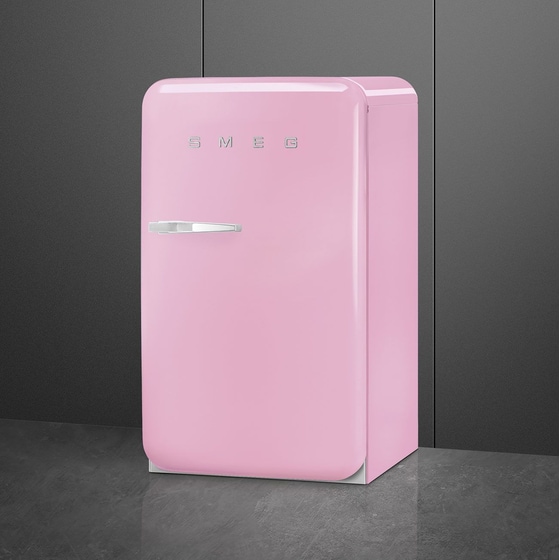 SMEG FAB10HRPK6 135 Lt Ροζ Ψυγείο Μονόπορτο image 3